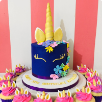 Aye's Unicorn Custom Cake