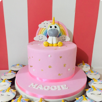 Maggie Unicorn Custom Cake