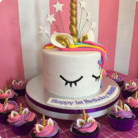 Unicorn (Mariz) Unicorn Custom Cake