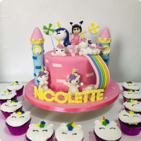 Unicorn (Nicollete) Unicorn Custom Cake