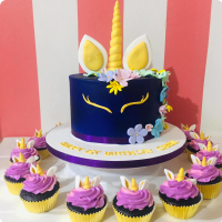 Cassie Unicorn Custom Cake