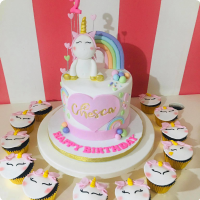 Chesca Unicorn Custom Cake