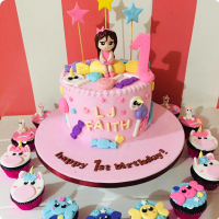 LJ Faith Unicorn Custom Cake