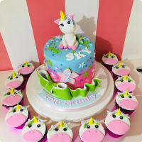Unicorn Sky Unicorn Custom Cake