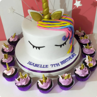 Isabelle's Unicorn Custom Cake