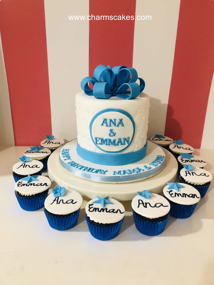 Anna & Emman Wedding & Anniversaries Custom Cake