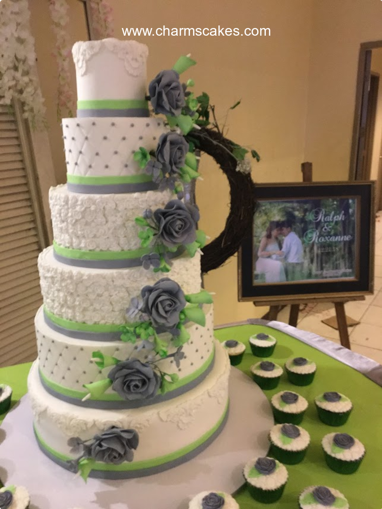 6 Tier Wedding & Anniversaries Custom Cake
