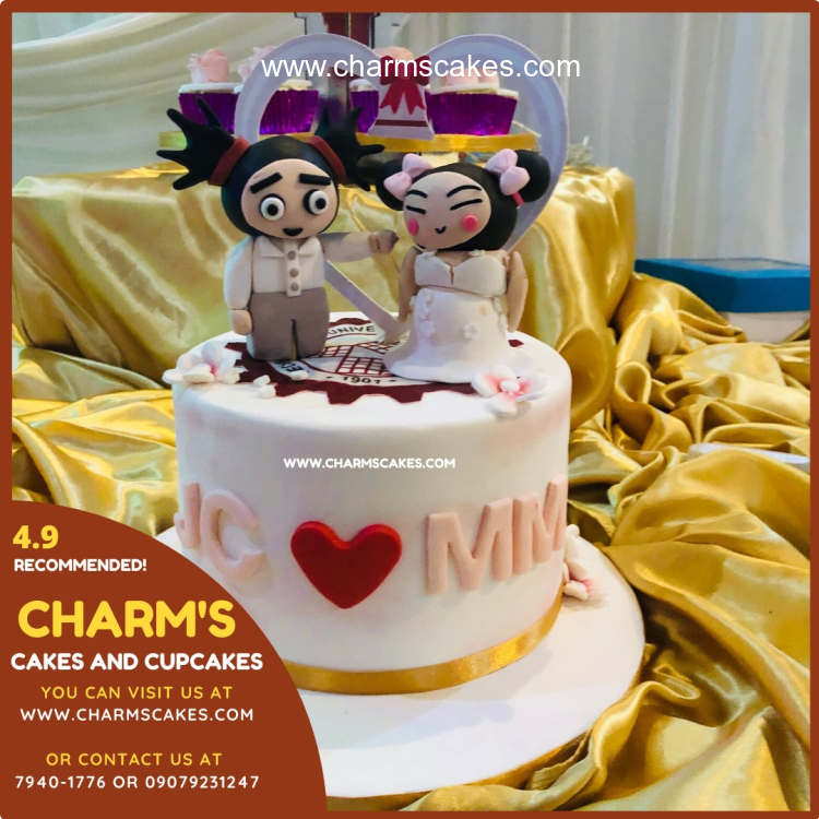 Pucca Wedding And Anniversaries Cake A Customize Wedding And Anniversaries Cake 