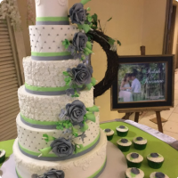 6 Tier Wedding & Anniversaries Custom Cake