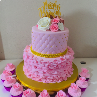 Newly Wed Wedding & Anniversaries Custom Cake