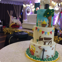 Filipiniana Wedding & Anniversaries Custom Cake