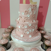 Anniversary Wedding & Anniversaries Custom Cake