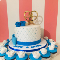 Jef & Aziel Wedding & Anniversaries Custom Cake