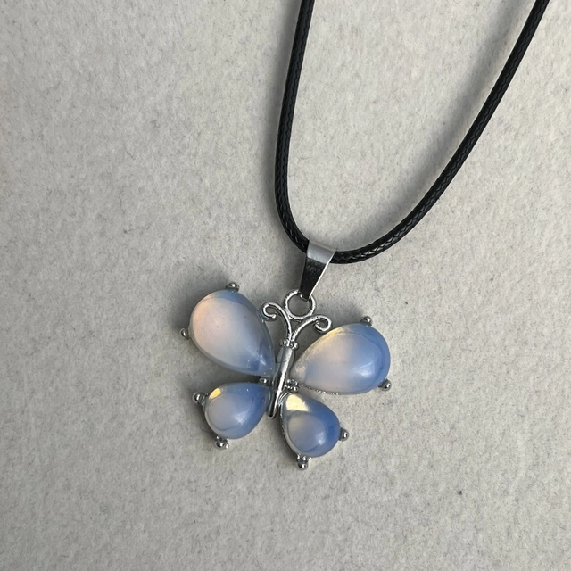 Кулон Метелик - опаліт