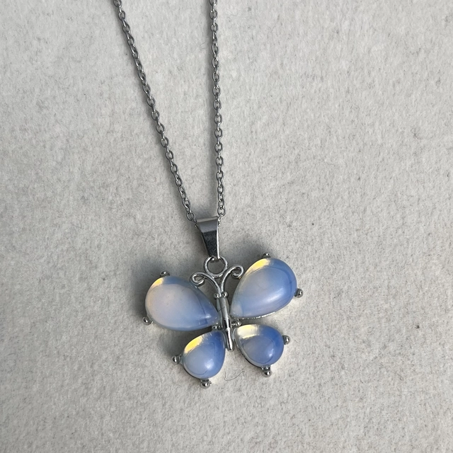 Кулон Метелик - опаліт