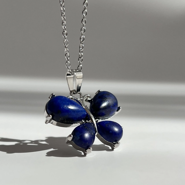 Кулон Метелик - лазурит