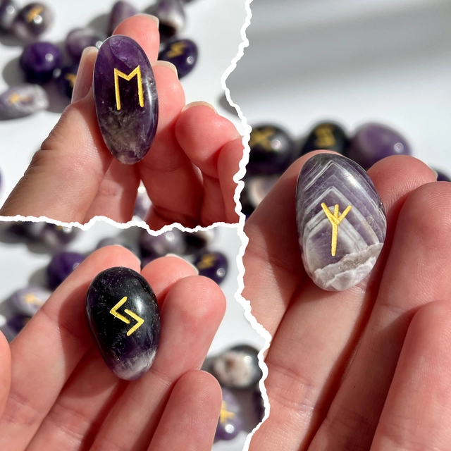 Скандинавські магічні руни - аметист