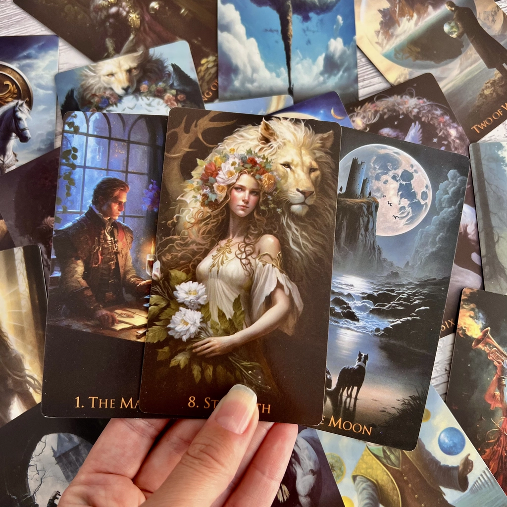 Weird World Tarot, 12х7