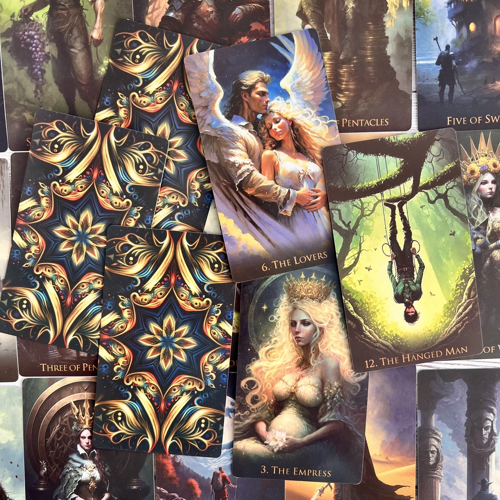 Weird World Tarot, 12х7