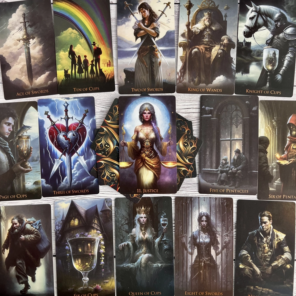 Weird World Tarot, 12х7