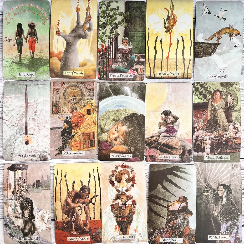 The Textured Tarot, 12x7