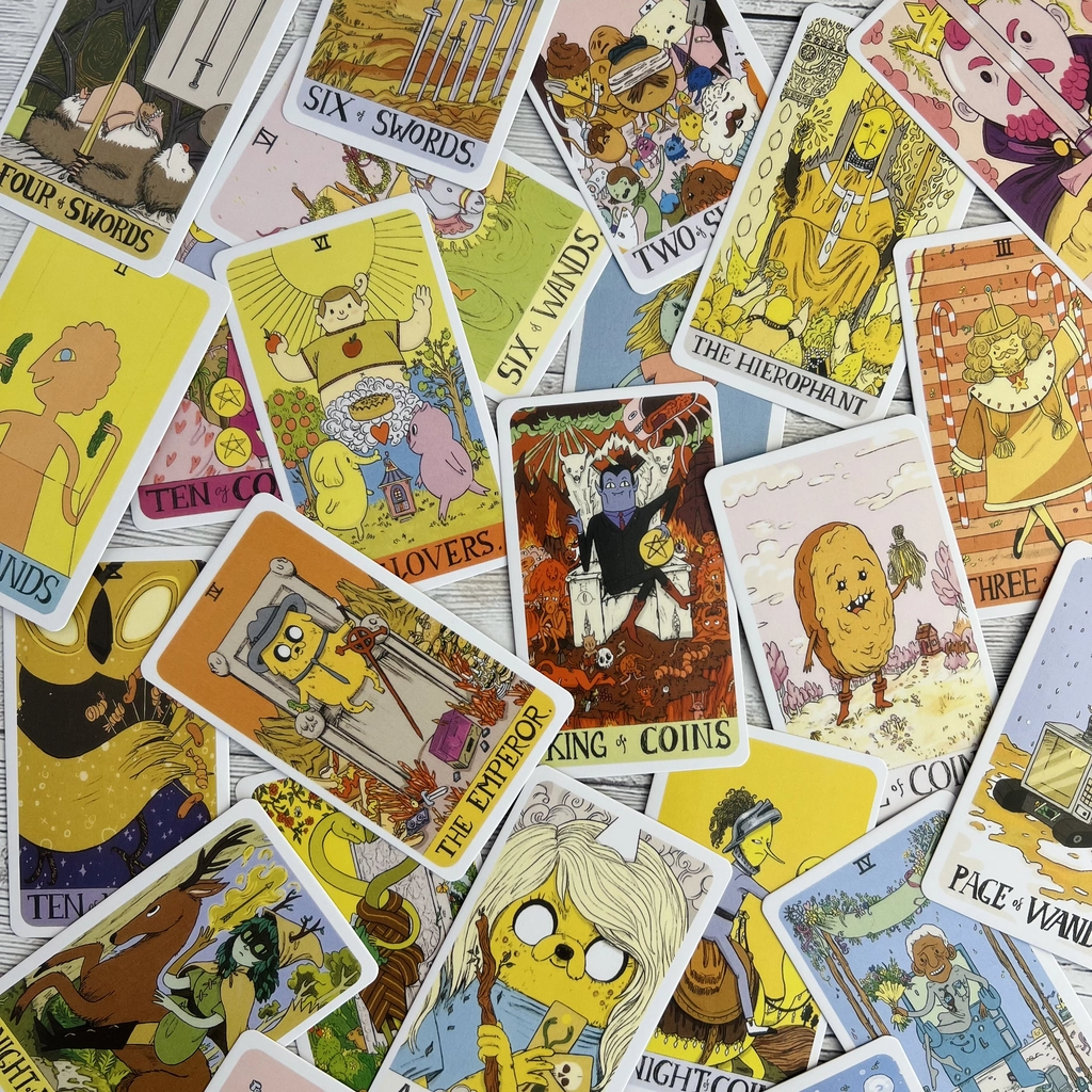 Карти Таро Adventure Time - портативний формат, для шанувальників мультсеріалу