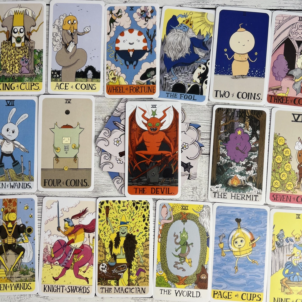 Карти Таро Adventure Time - портативний формат, для шанувальників мультсеріалу