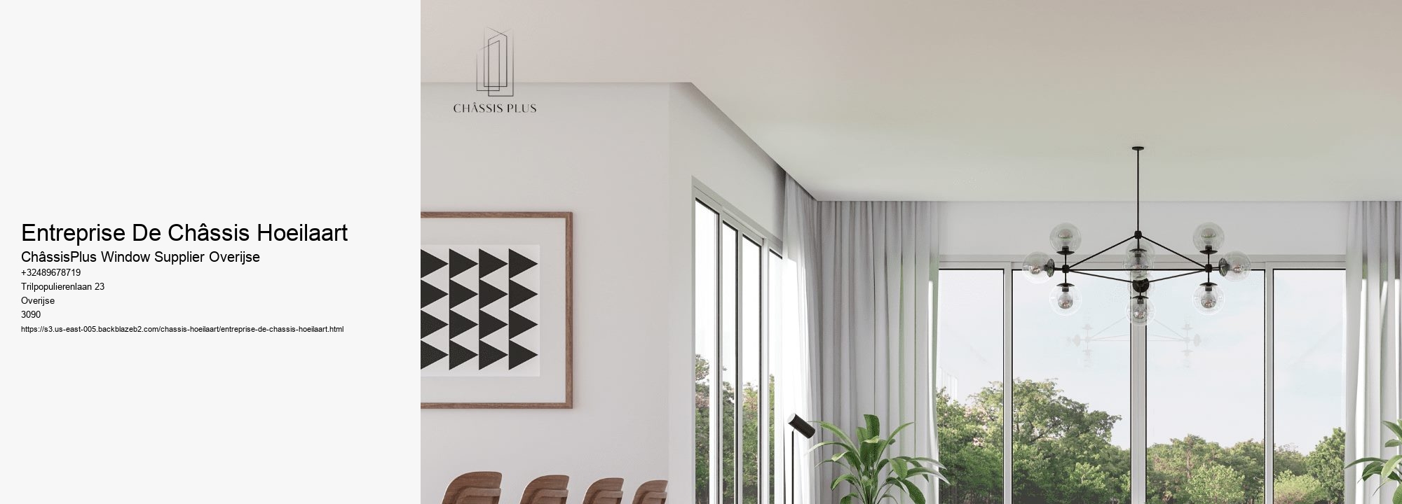 Entreprise De Châssis Hoeilaart