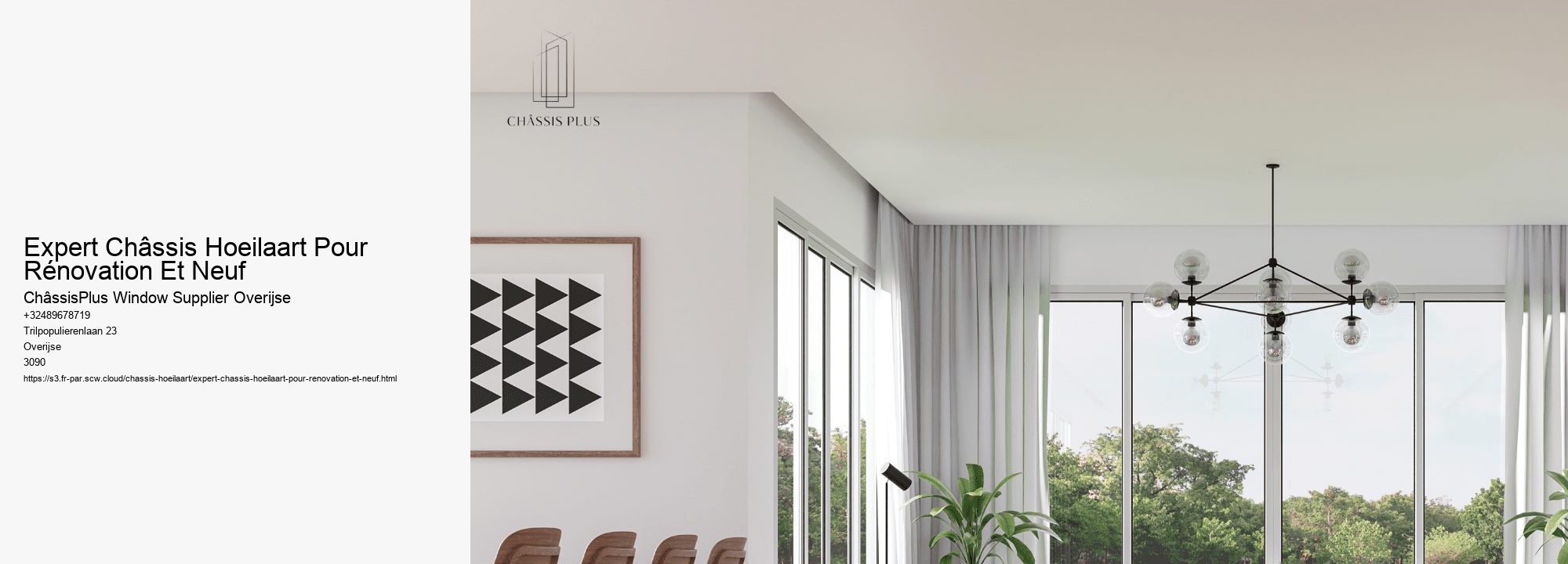 Expert Châssis Hoeilaart Pour Rénovation Et Neuf