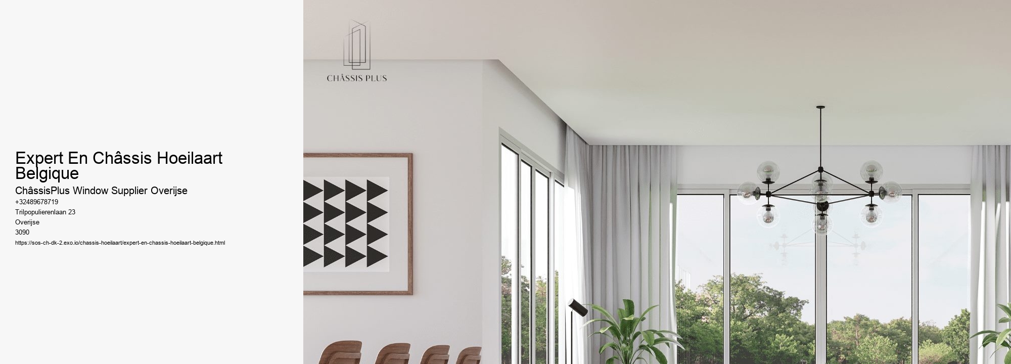 Expert En Châssis Hoeilaart Belgique