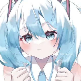 「ミク」のユーザーアイコン