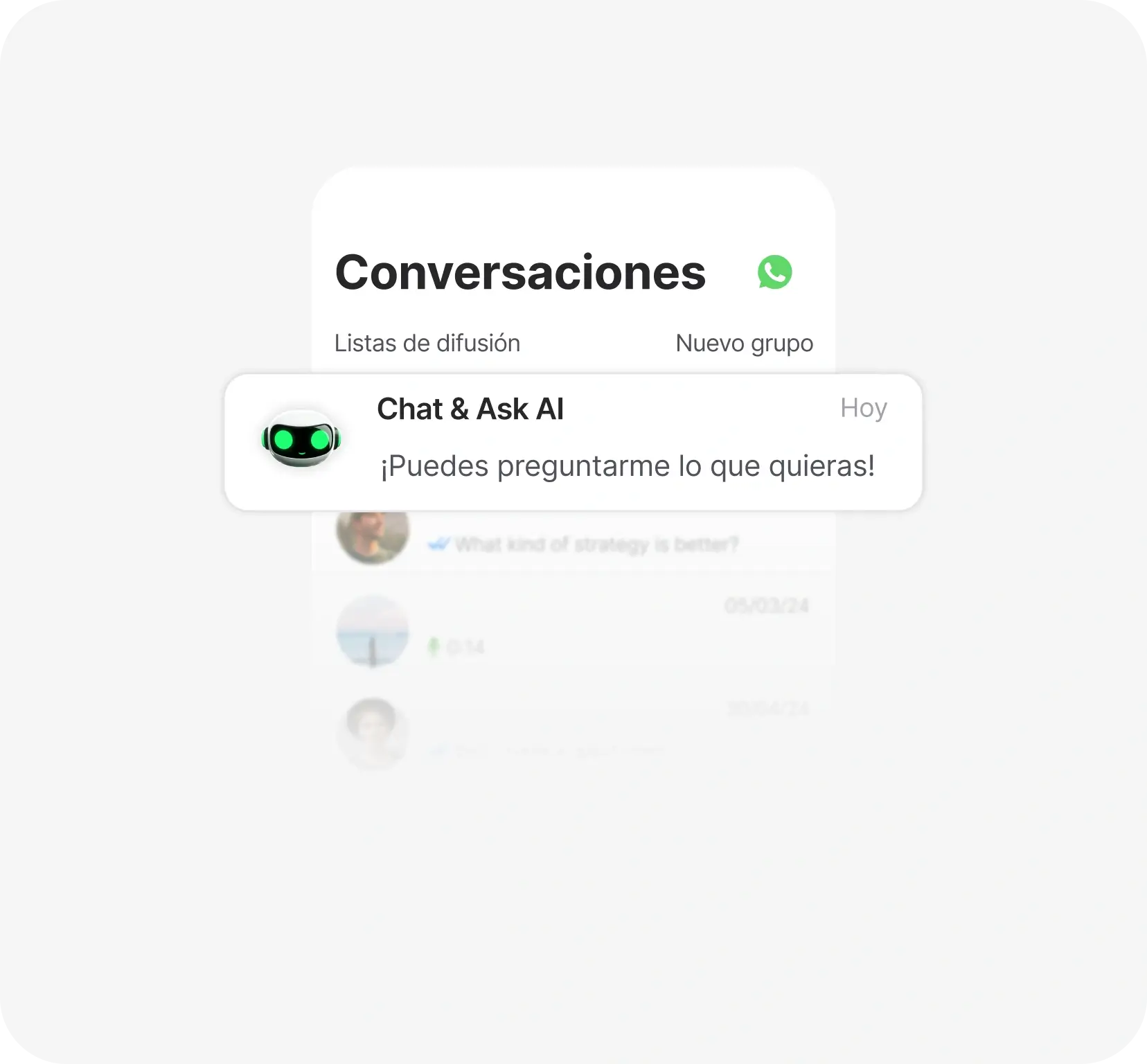 Haz las cosas más rápido con la asistencia de IA
