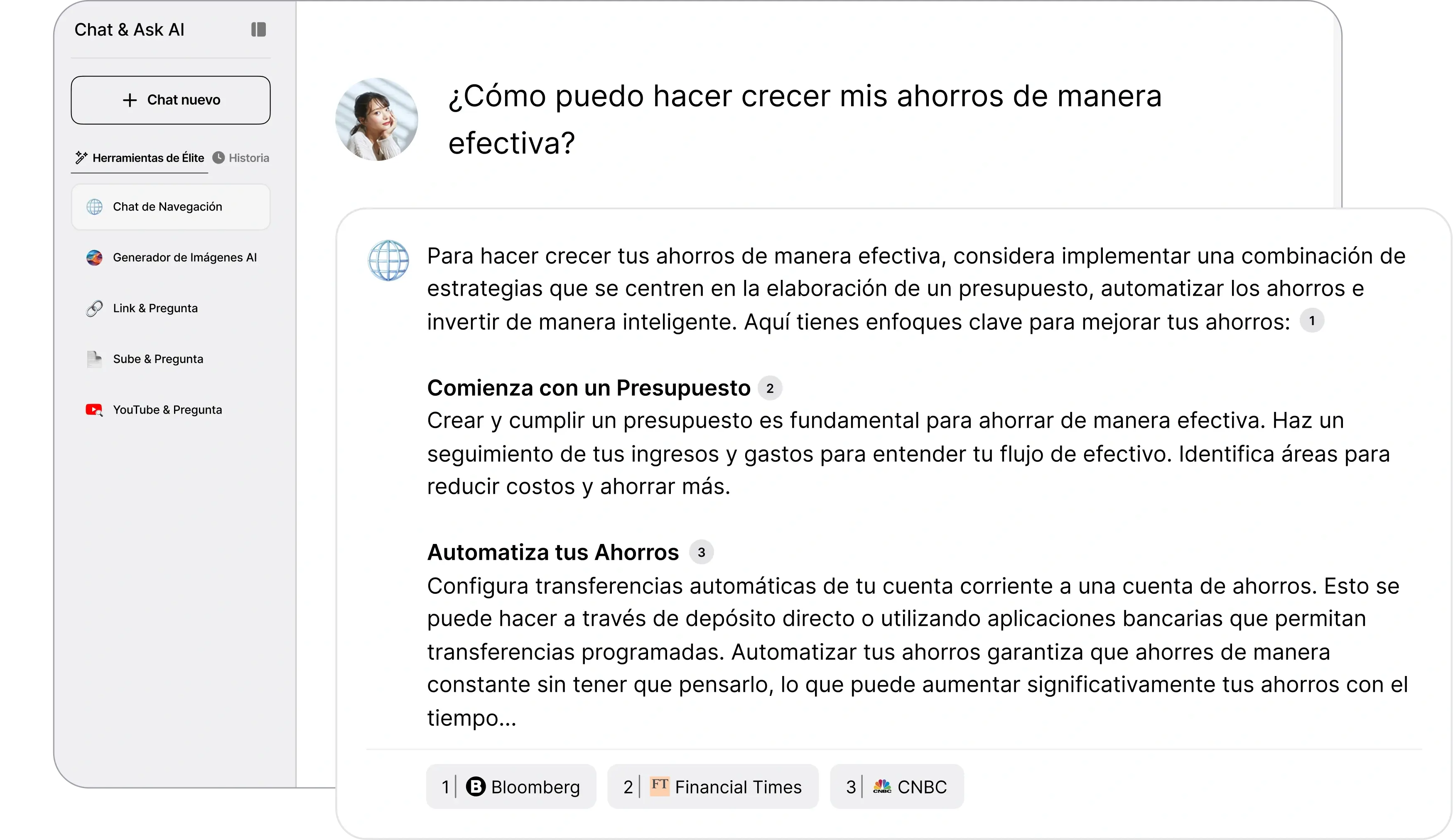 chat & ask ai home page main image