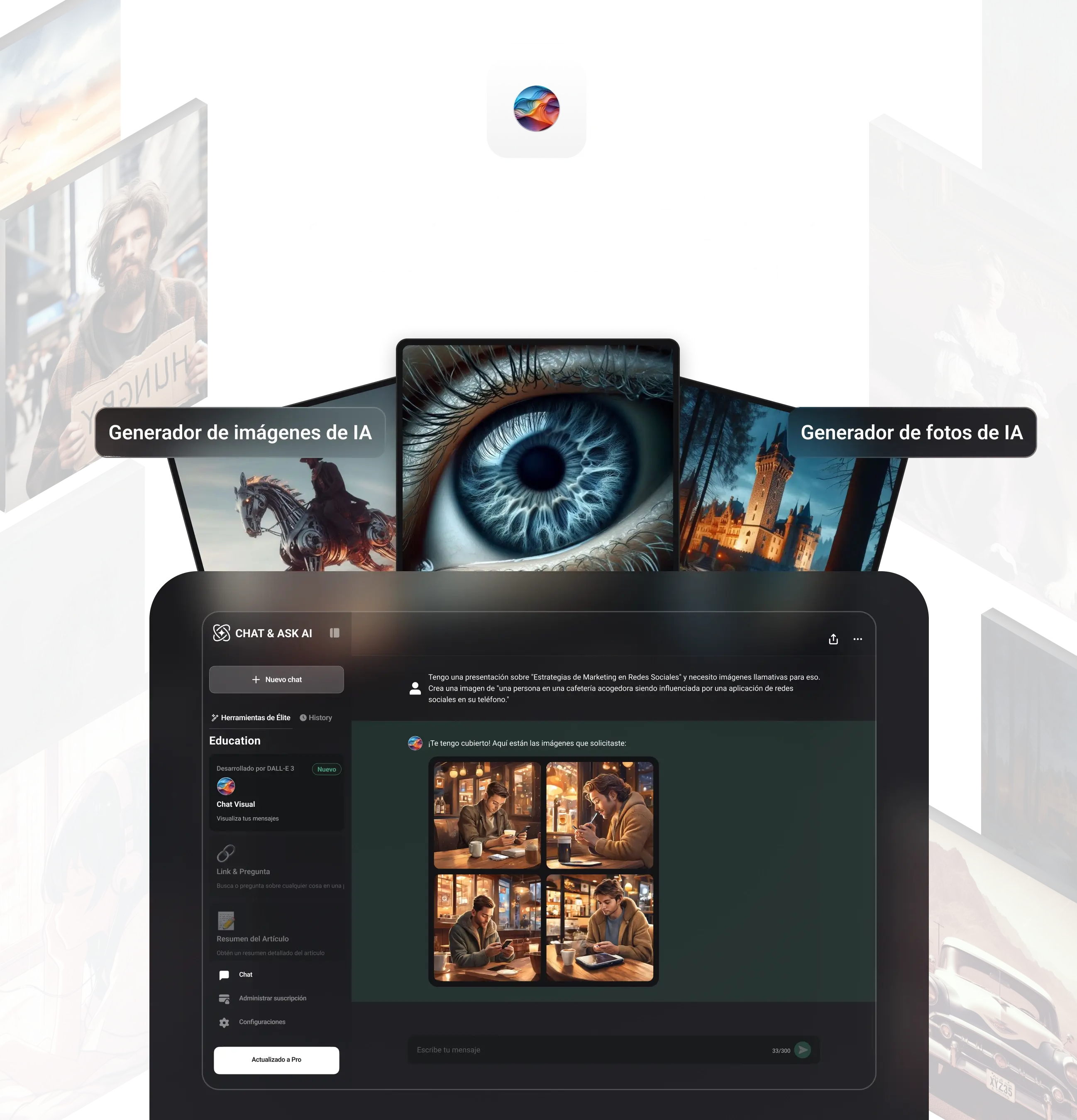 Generador de imágenes AI