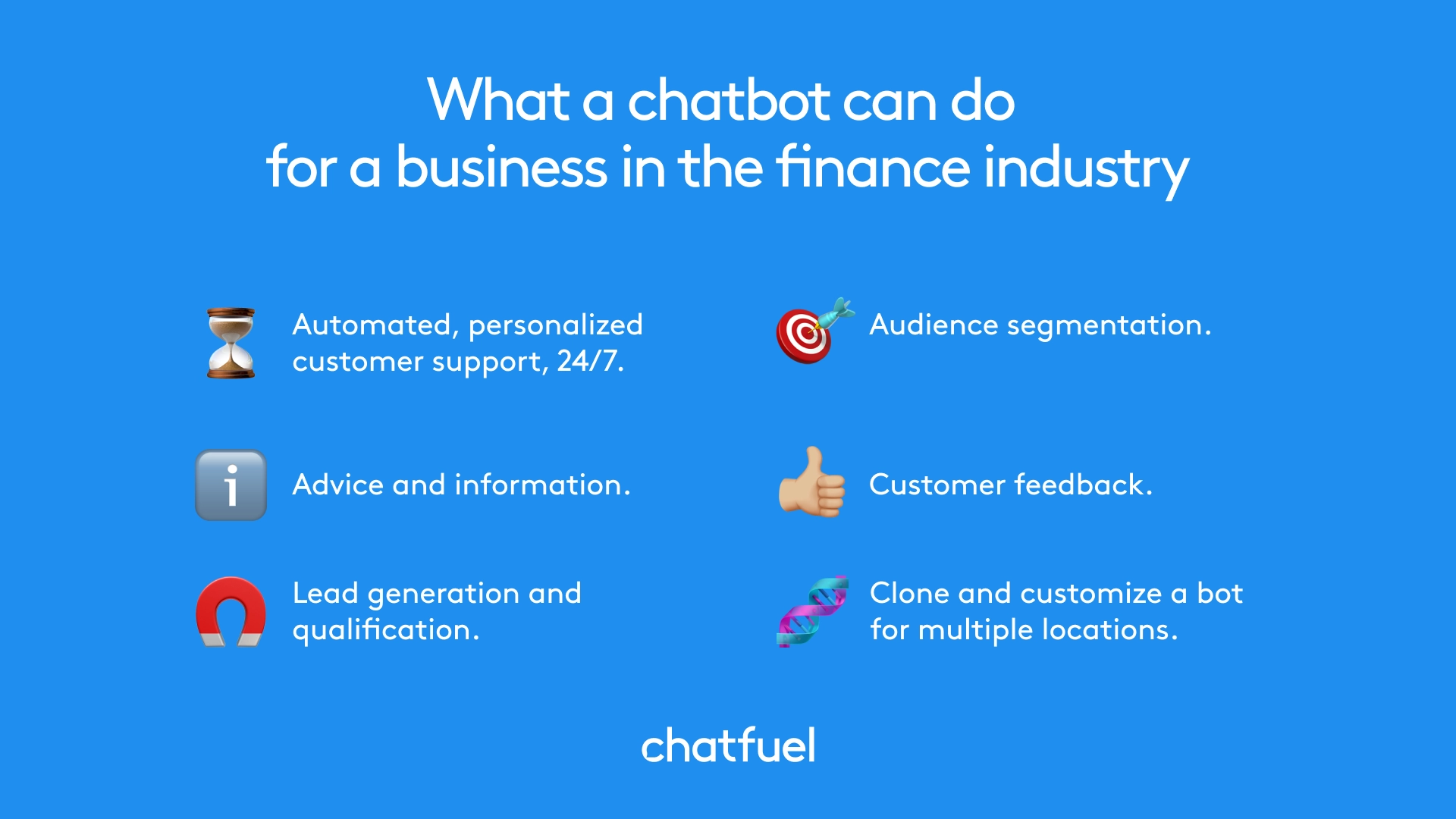 Chatbot for banking and financial industry 