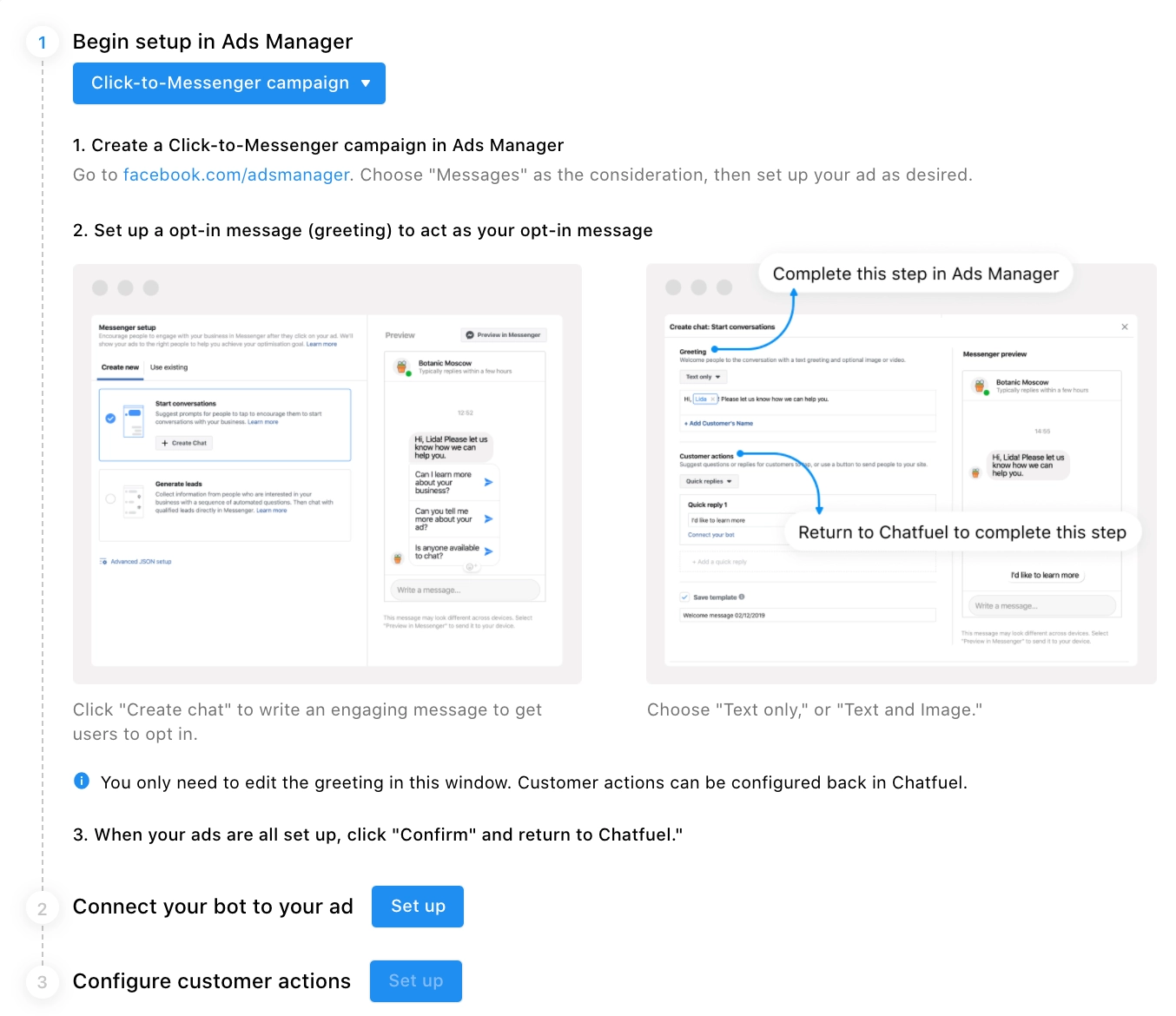 How to turn Facebook comments into customers with automation, Chatfuel