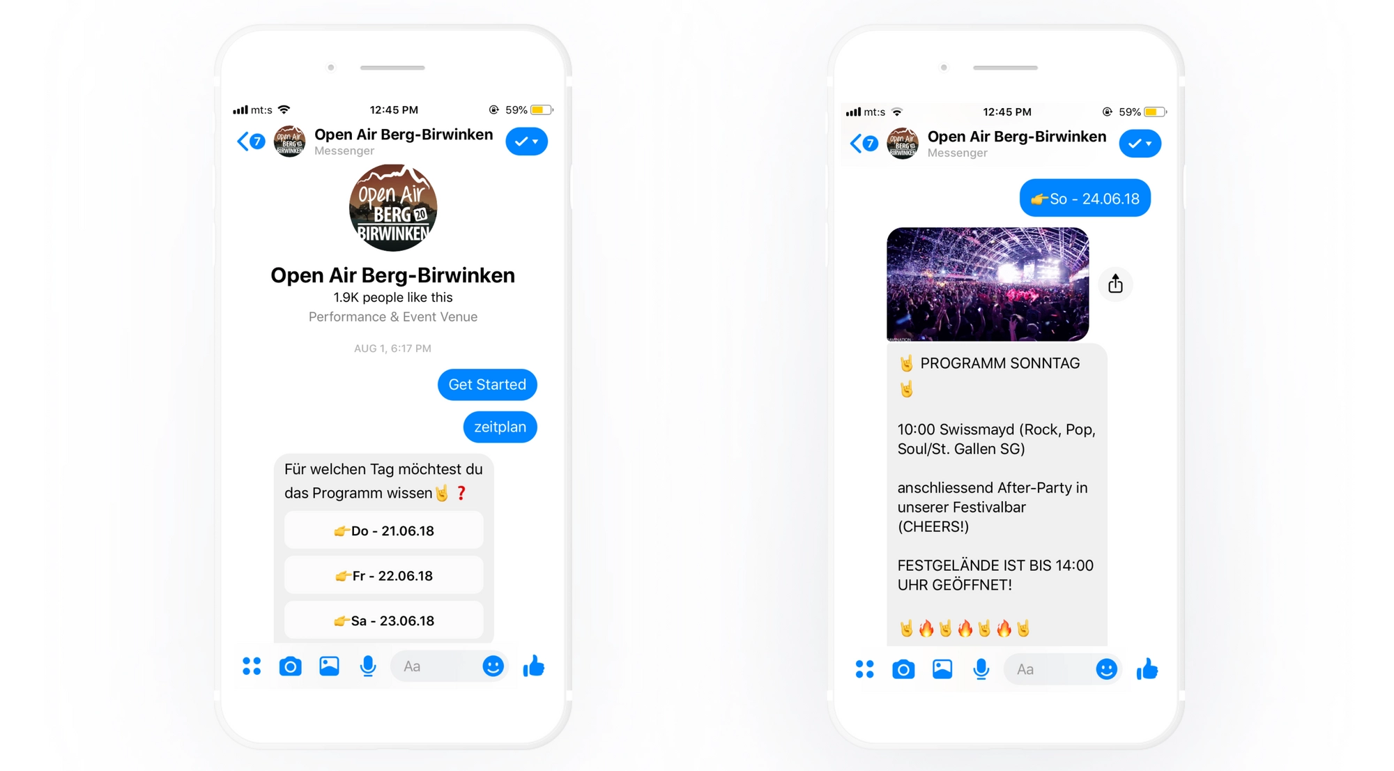 Music Festival Cuts Cost per Lead by 7x With Chatfuel Bot