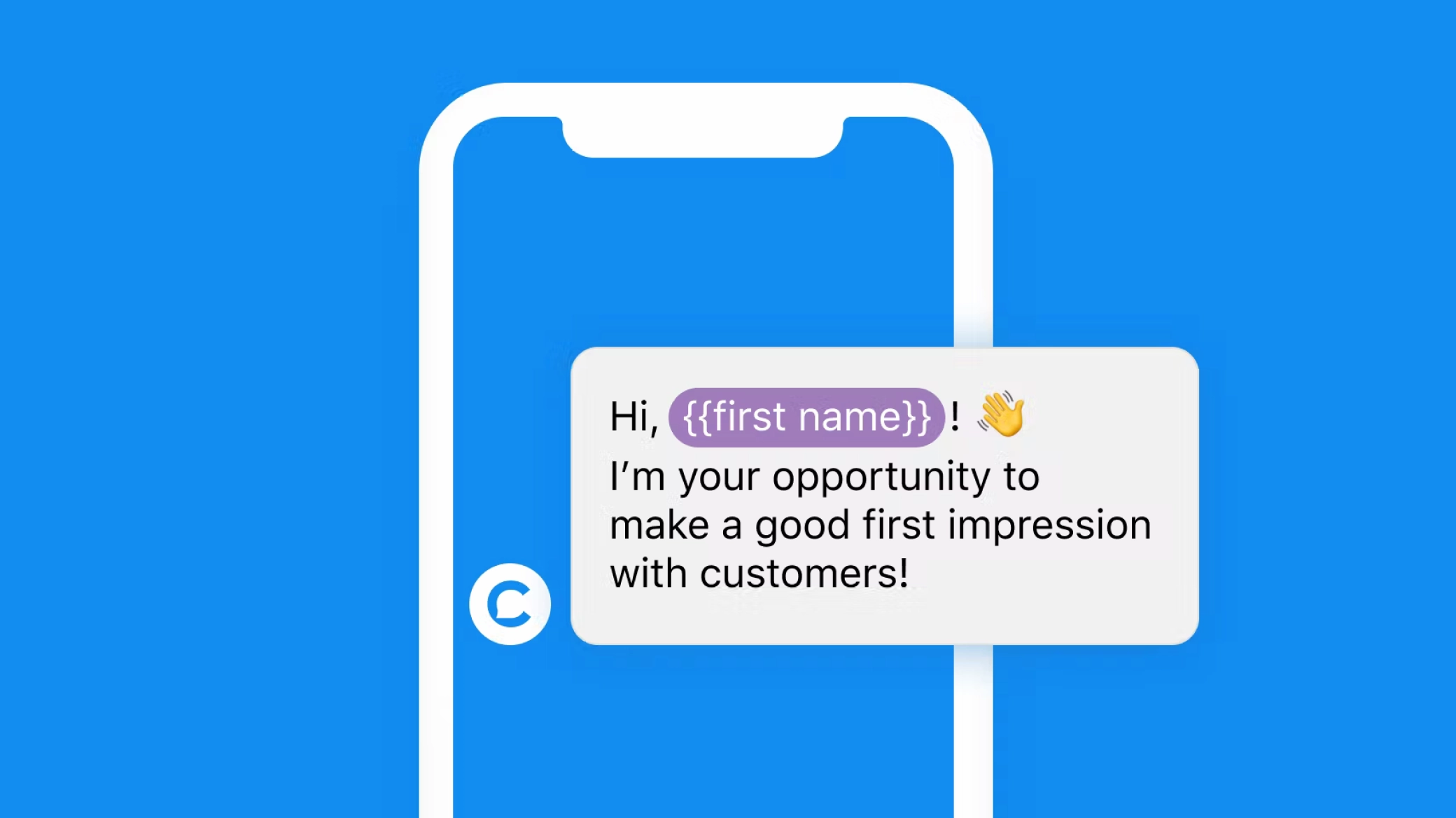 What is a chatbot Welcome Message