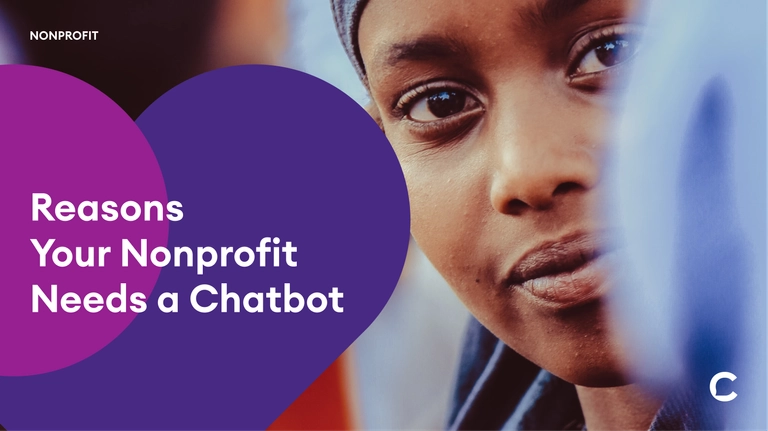 Cover for 9 reasons your nonprofit needs a chatbot