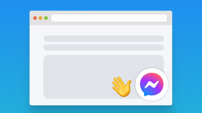 Add a free Messenger bot to your website in 4 steps