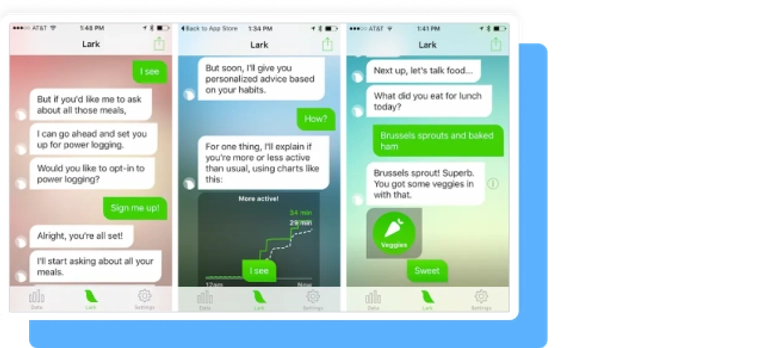 Interface Chatfuel 5 chatbot UI examples of user interface design | Chatfuel Blog