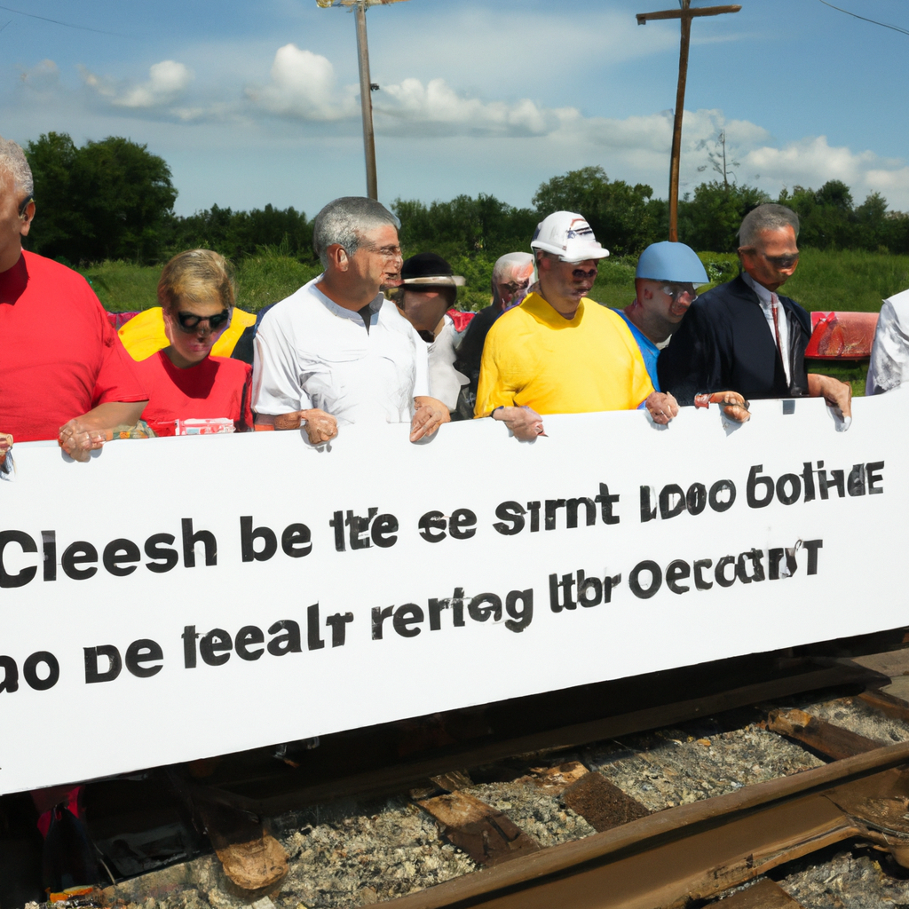 GOP Leaders and Residents in Ohio Seek Answers on Toxic Waste from Train
