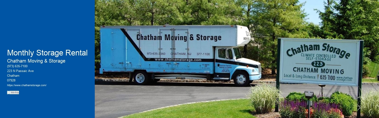 Monthly Storage Rental