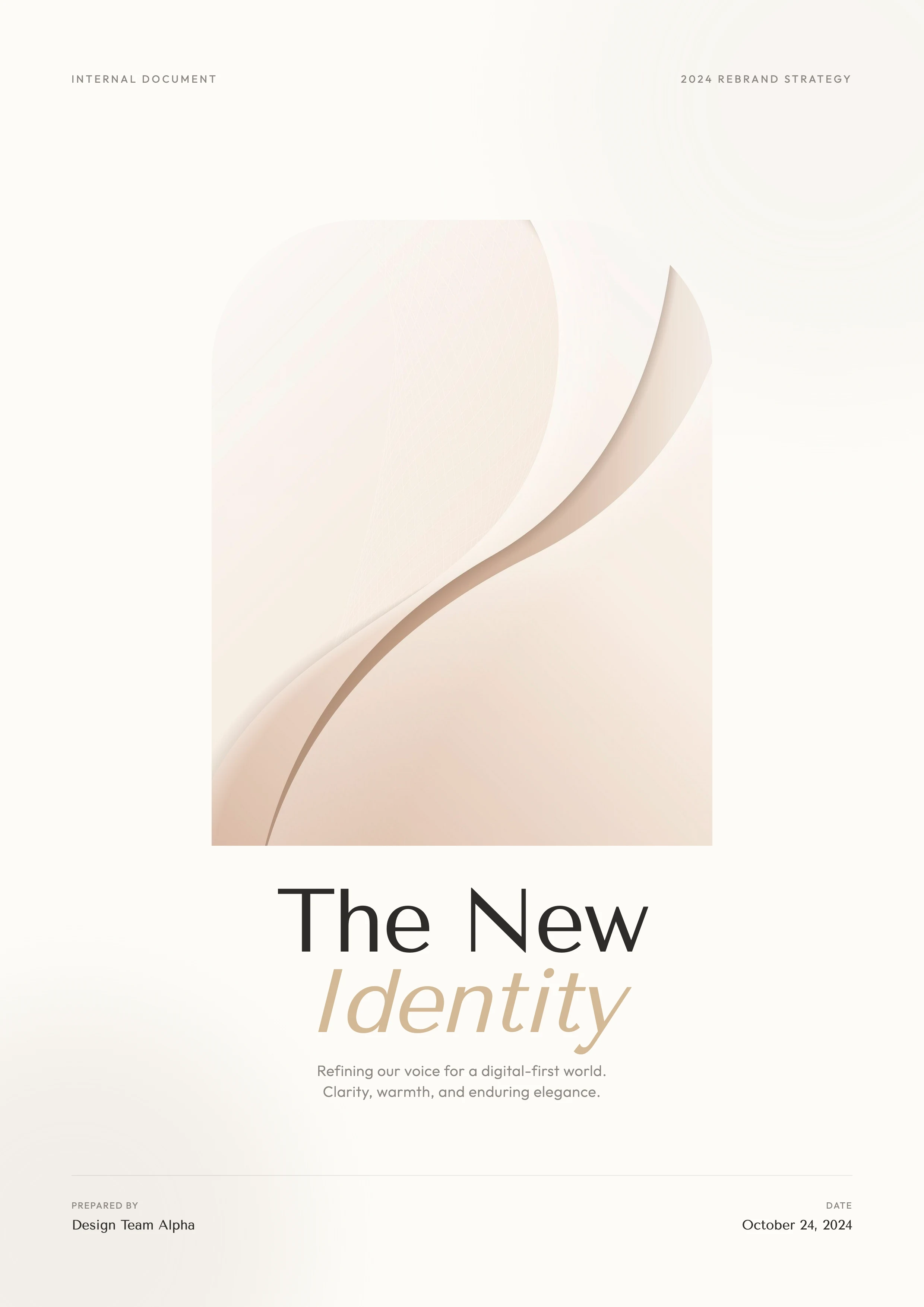 New Brand Launch: cover