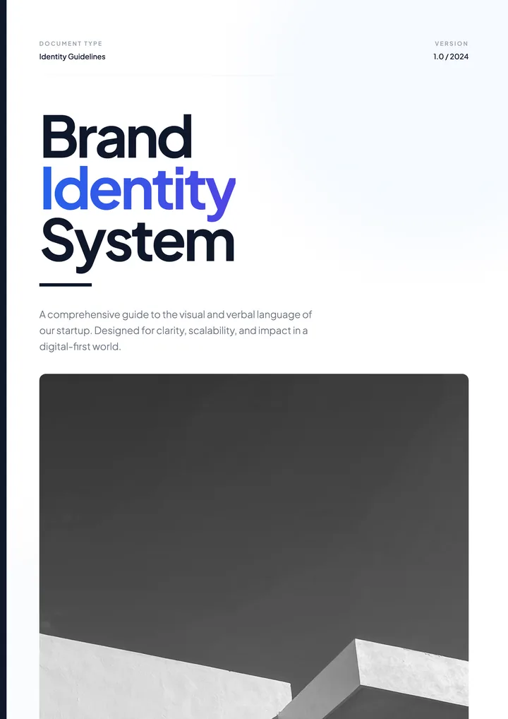 Startup Brand Book