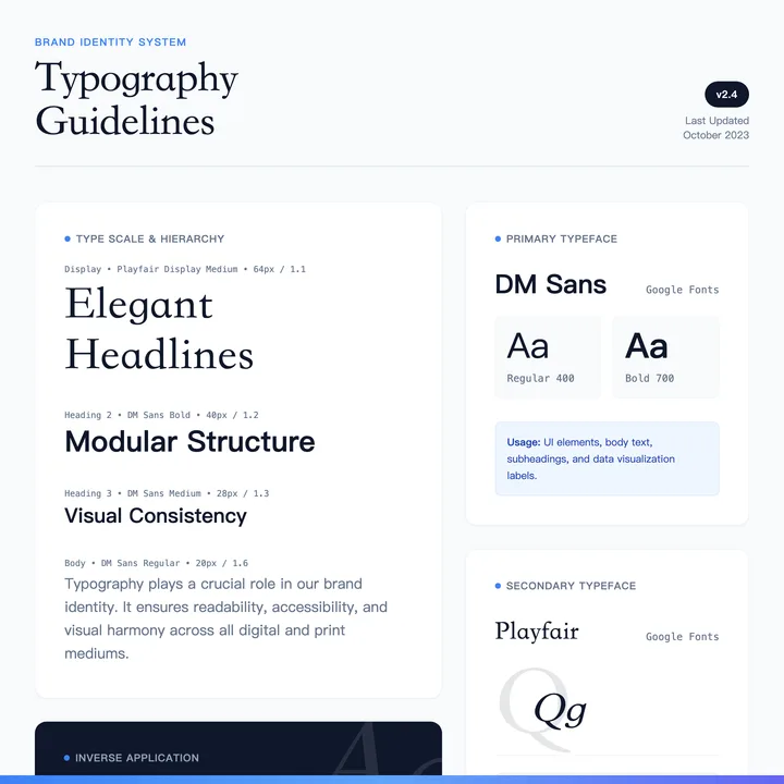 Typography Guide