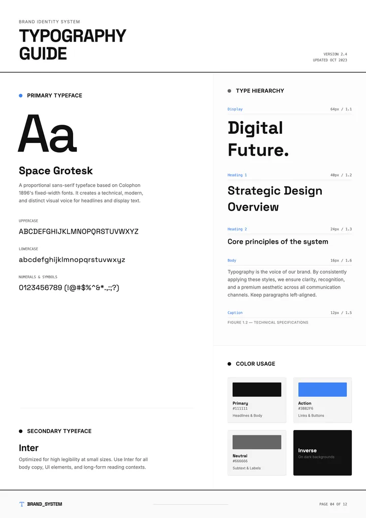 Typography Guide
