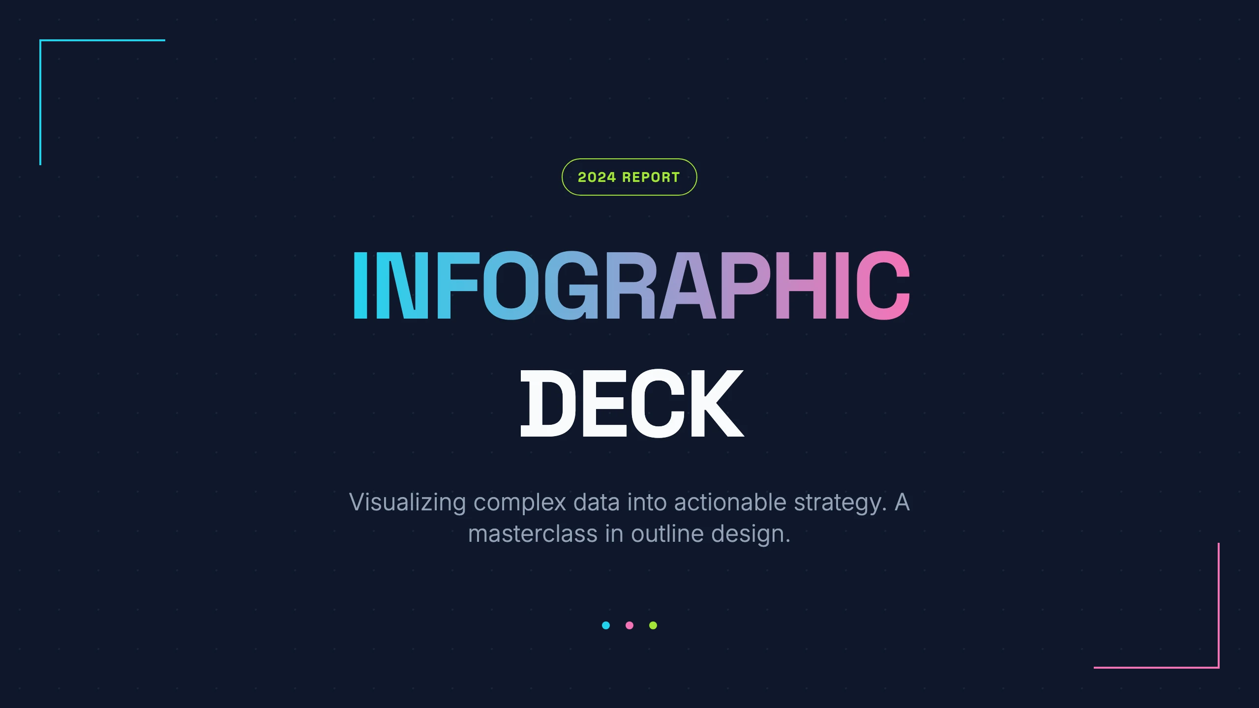 Infographic Deck: cover