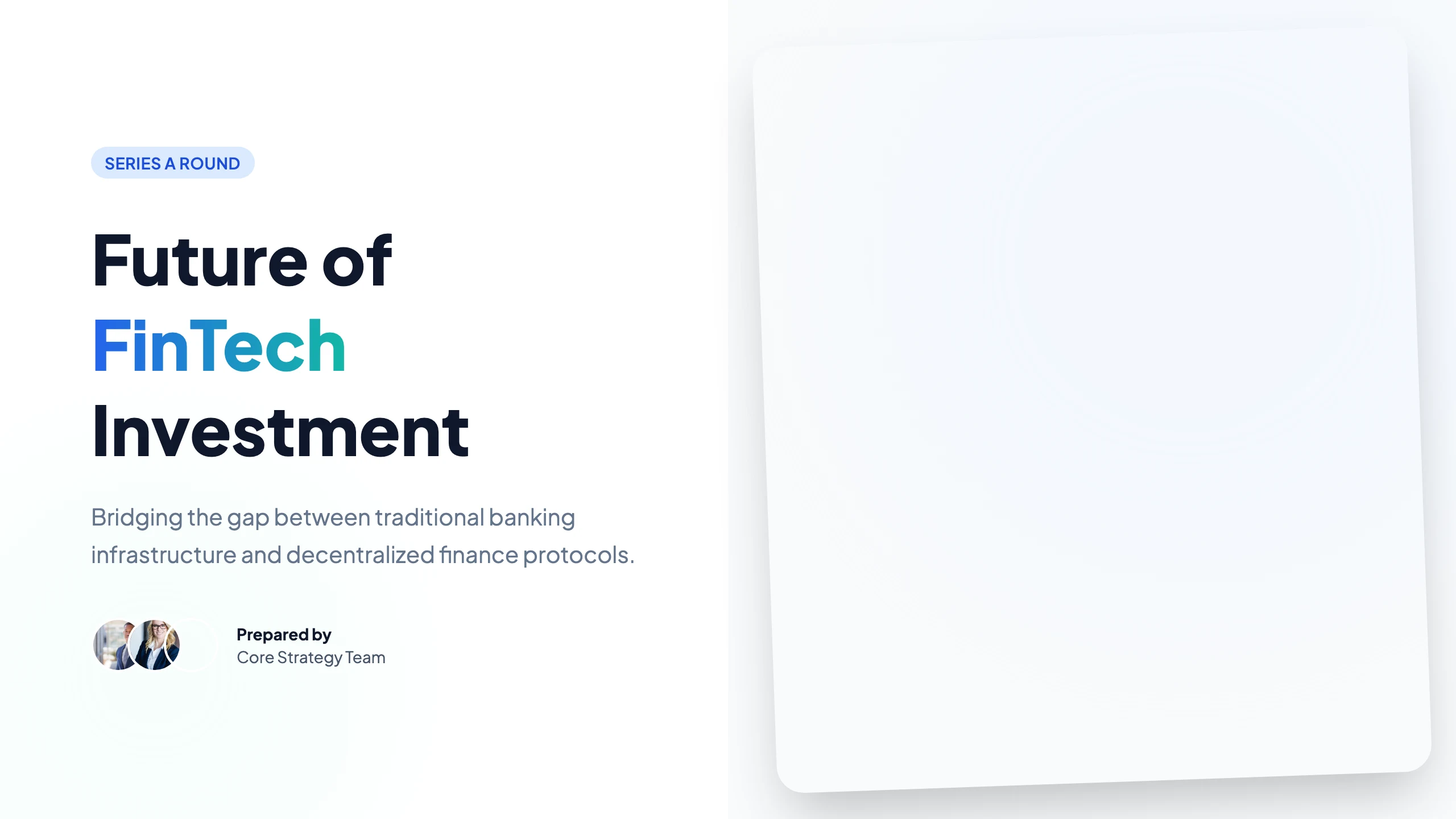 Investment Proposal: cover