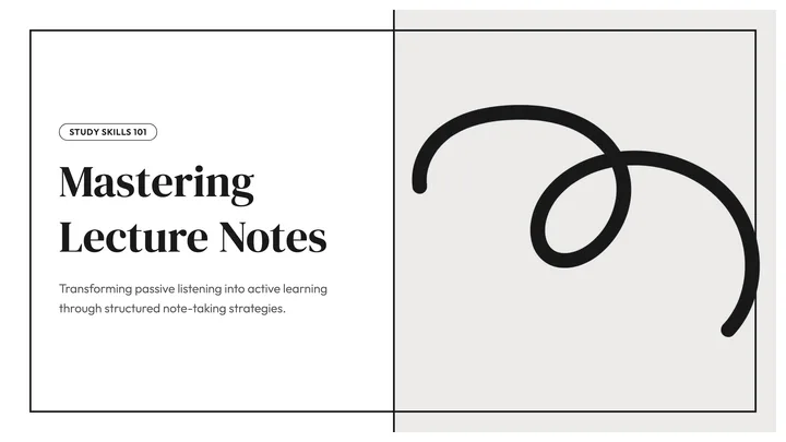 Lecture Notes